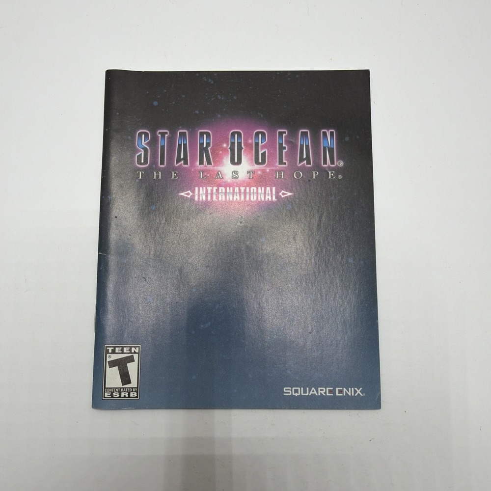 star ocean the last hope international ps3 Manual‎ Only